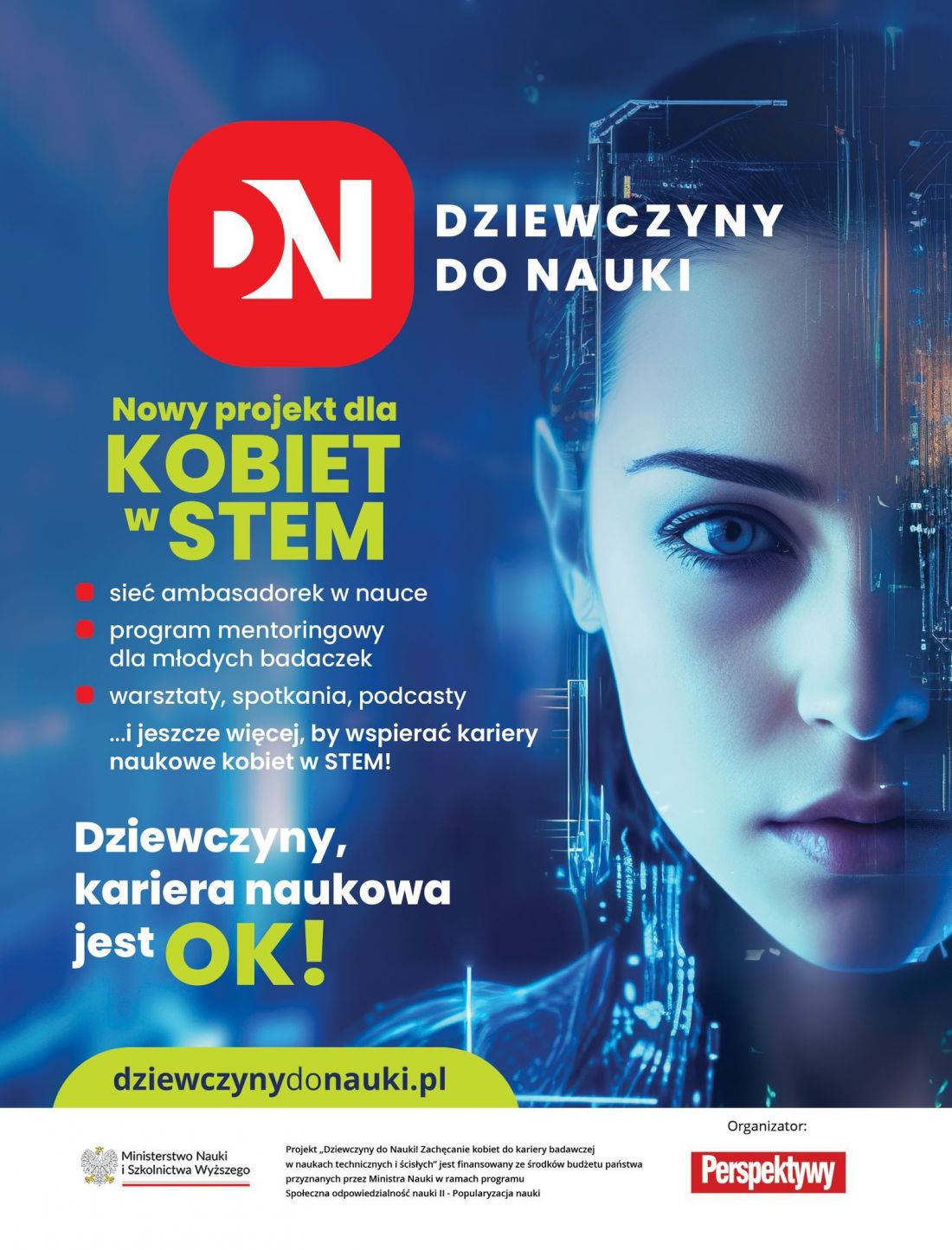 Dziewczyny do Nauki - projekt Perspektyw i MNiSW
