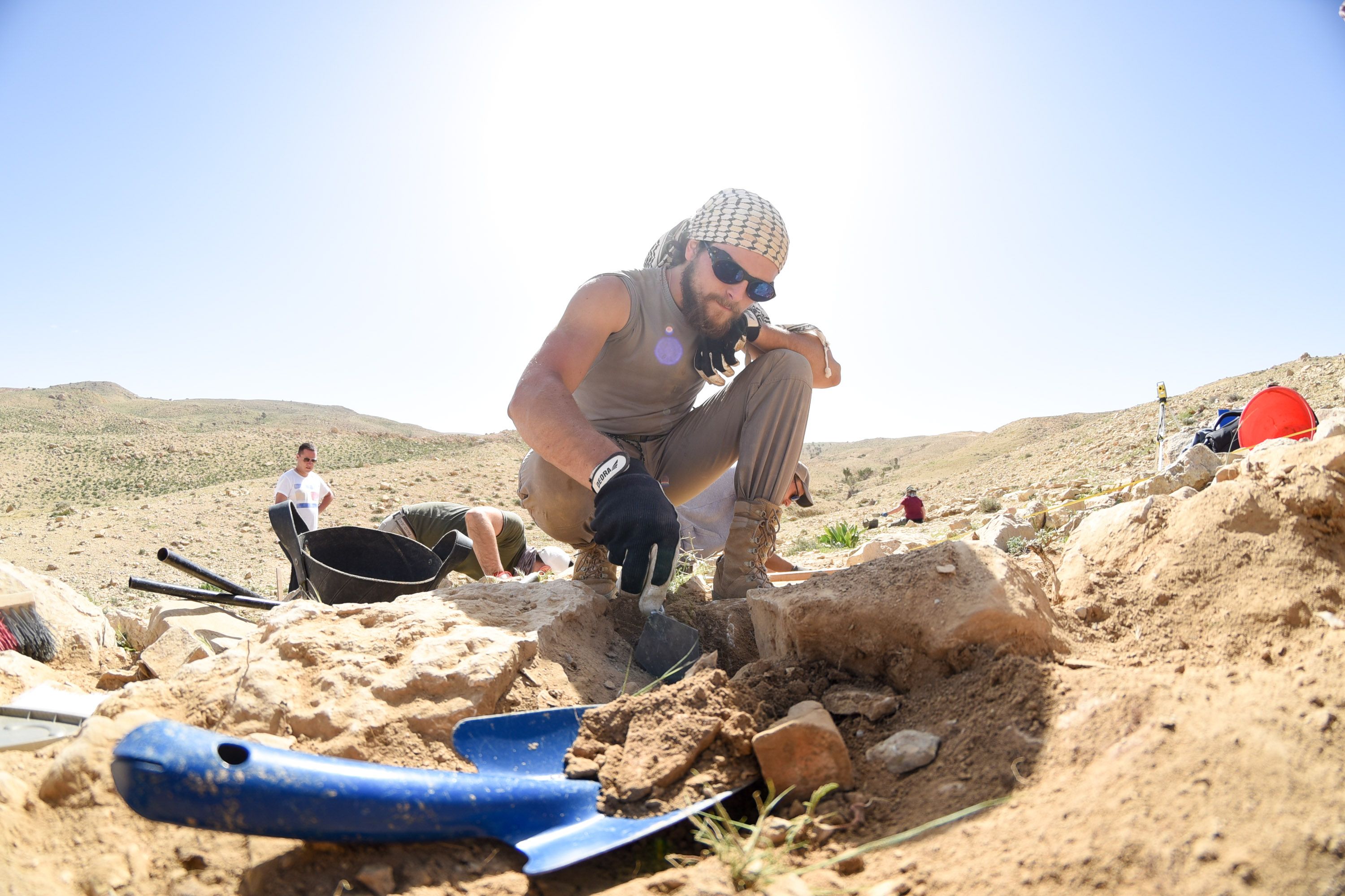 Archeolodzy z UJ badają pierwsze ślady osadnictwa w Jordanii - 8