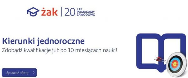 Kształcenie jednoroczne w Żaku