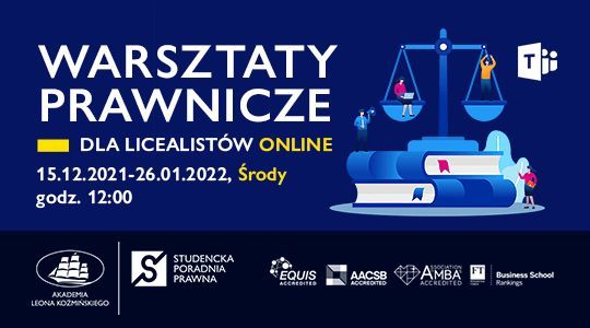 Warsztaty Studenckiej Poradni Prawnej dla licealistów